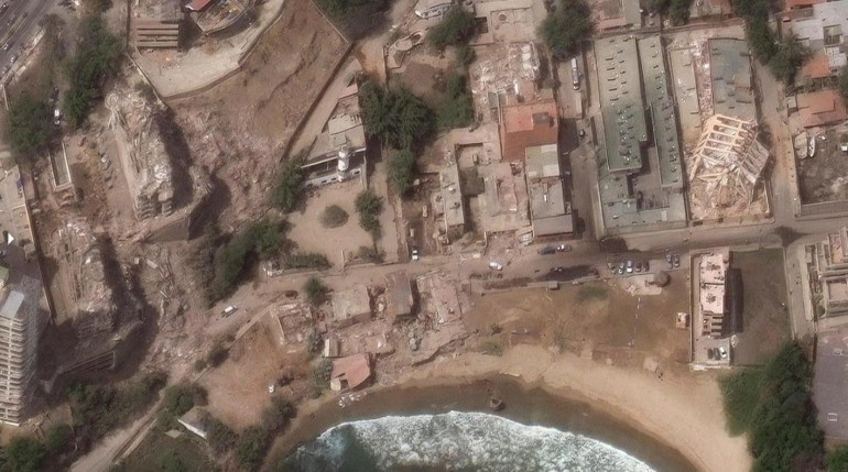 39 saniyede gelen felaket Venezueladaki yıkım görüntülendi... Ülkede yağma başladı