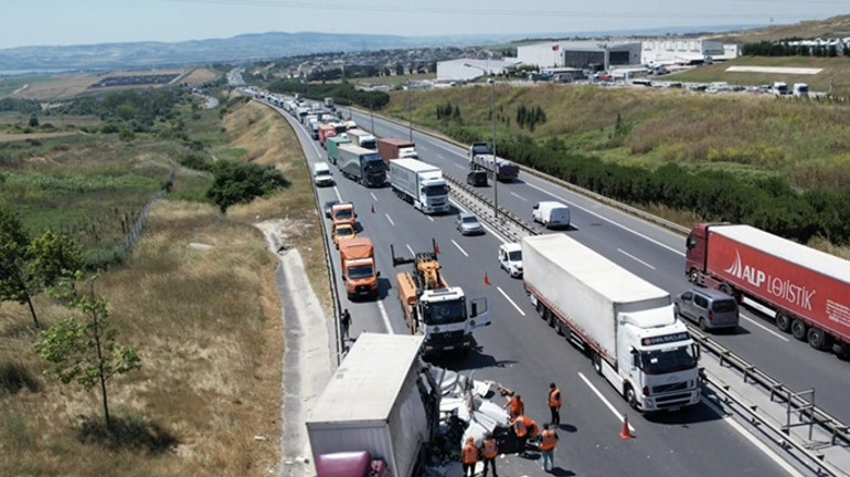  Bölgede trafik yoğunluğu oluştu