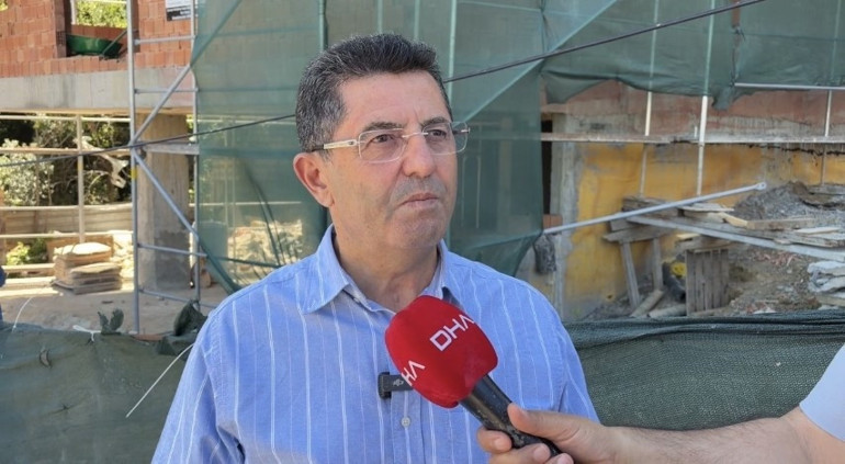İstanbuldaki bina sosyal medyanın gündeminde | Belediye başkanı yerinde inceledi, iddiaların sebebini anlattı