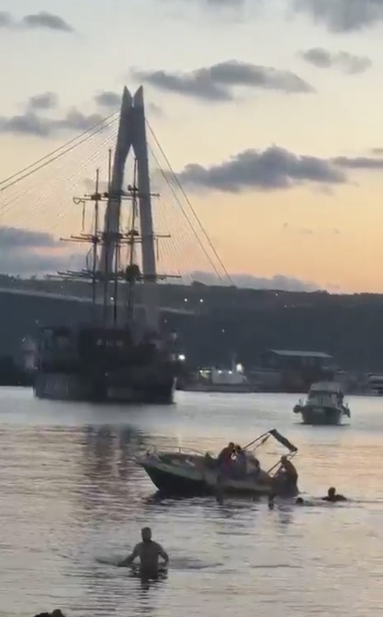 Beykoz’da korku dolu anlar... Boğulma tehlikesi geçiren kişi hastaneye kaldırıldı