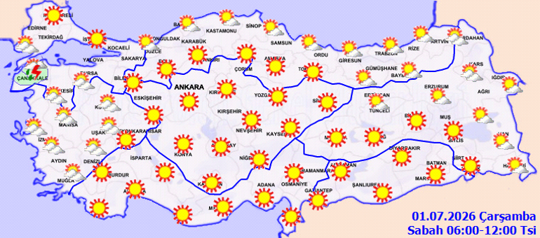 İstanbulda bugün yılın en sıcak günü yaşanacak Meteoroloji ve İstanbul Valiliği uyardı