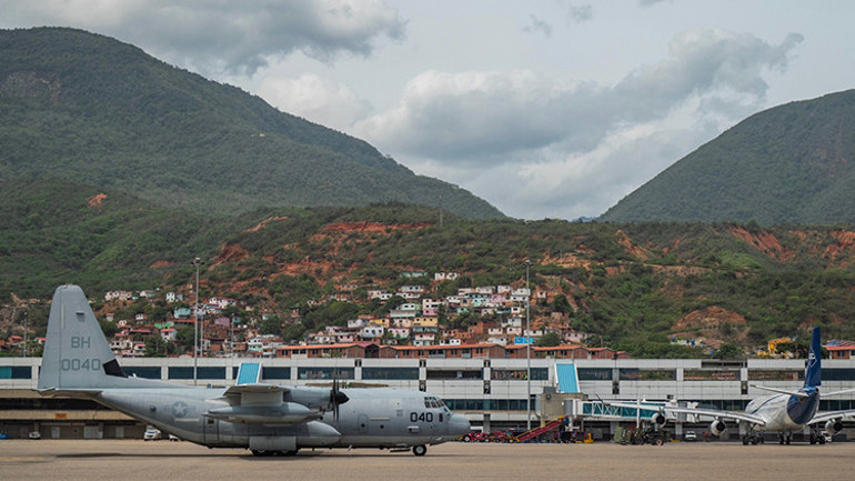 ABD Venezuelaya 900den fazla asker konuşlandırdı