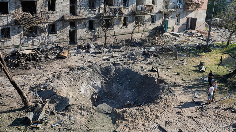 Rusyadan Kieve büyük çaplı intikam saldırısı NATO ülkesinde alarm: Savaş uçakları harekete geçti