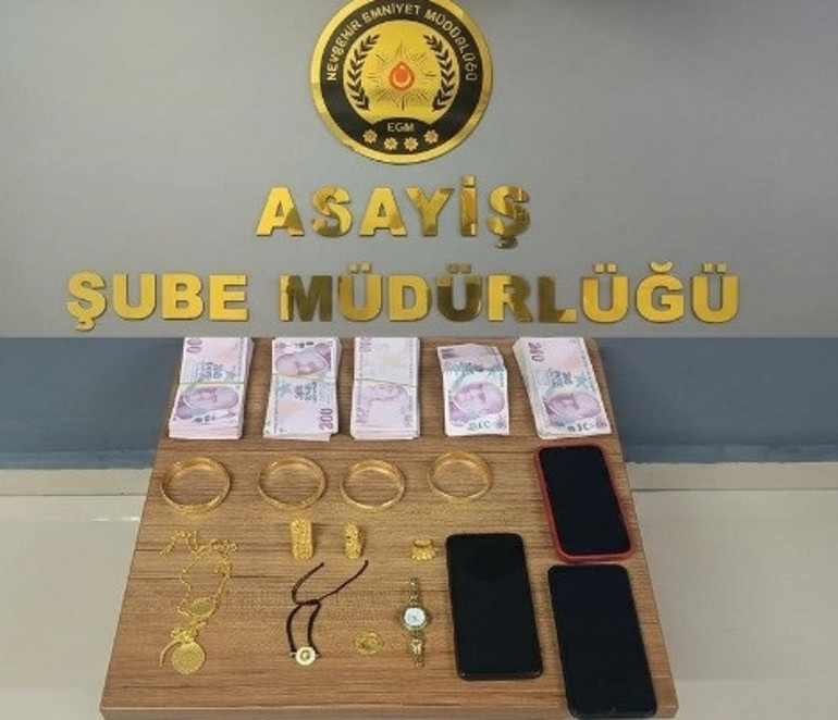 1 milyon liralık altınla kaçan gelin ve suç ortağı tutuklandı