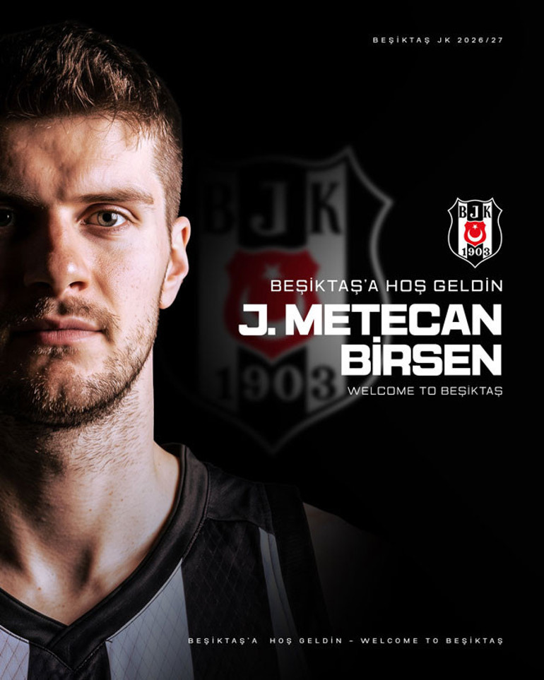 Beşiktaş, Metecan Birsen transferini açıkladı