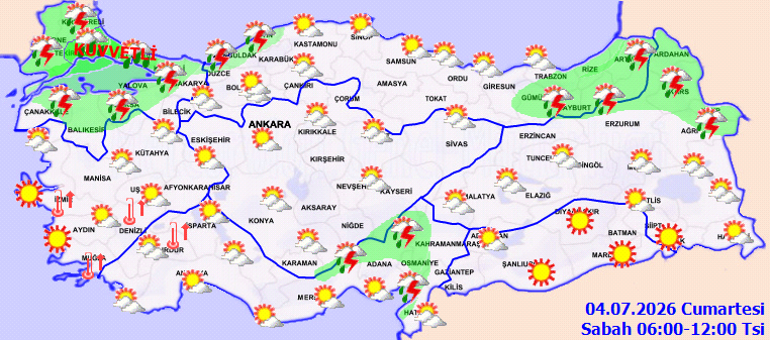 Afete dönüşebilir