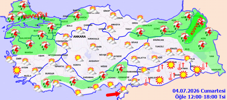 Afete dönüşebilir