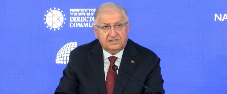 Bakan Güler ve İletişim Başkanı Duran Müttefikler Ankarada programında konuştu: Ankaradan verilecek mesaj açık olmalıdır