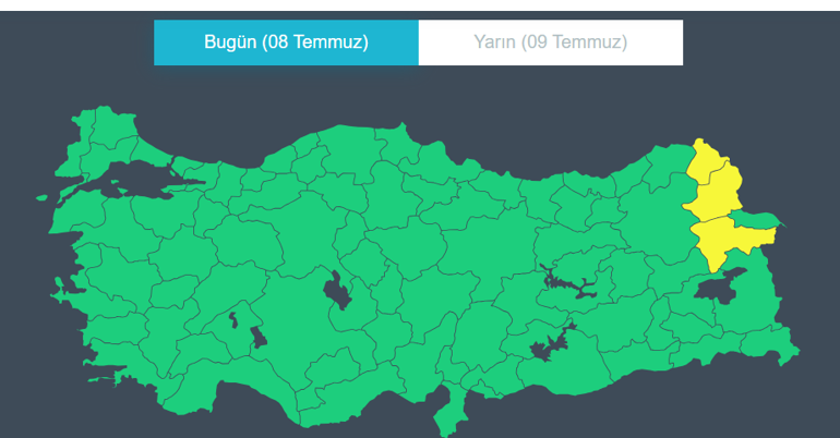 Meteorolojiden gök gürültülü sağanak uyarısı İstanbul için tarih verildi