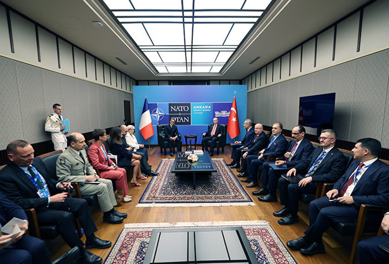 NATOda diplomasi trafiği: Cumhurbaşkanı Erdoğandan peş peşe görüşmeler