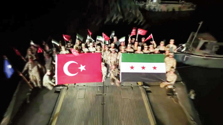 Mehmetçik’ten Fırat’a köprü