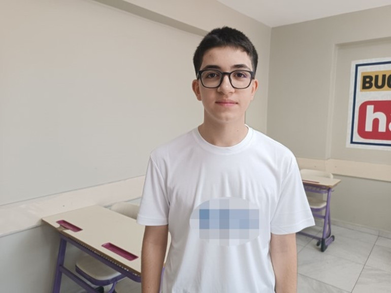 LGSde Türkiye birincisi olan Muhammede para ödülü... Yaşadığı şehrin gururu oldu
