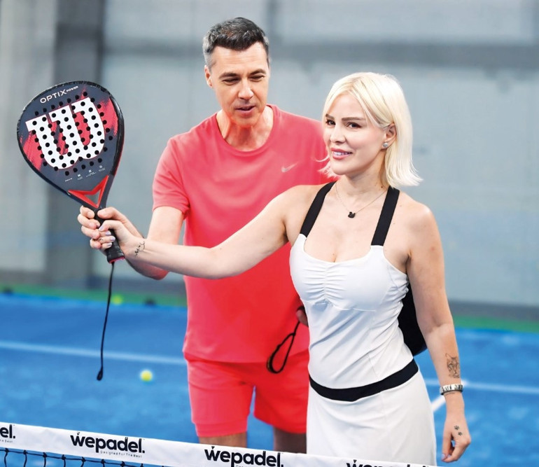 Kemer Padel’de maç keyfi