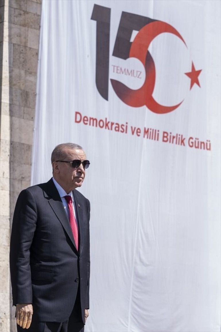 15 Temmuz anması | Cumhurbaşkanı Erdoğan: FETÖ tehdidi devam ediyor, gardımızı düşürmeyeceğiz