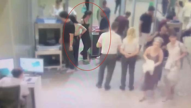 AVM’ye girmeye çalıştı Sevgilime götürüyordum