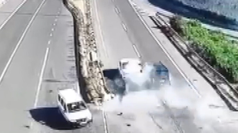3 ölü, 8 yaralı kazaya ait kamera görüntüleri ortaya çıktı