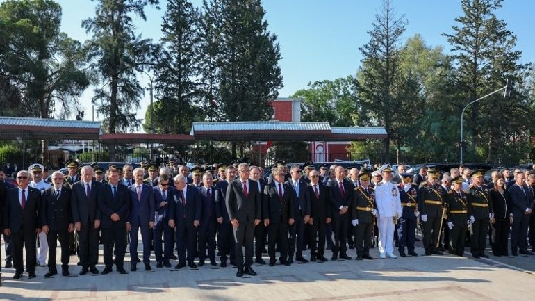 KKTCde Kıbrıs Barış Harekatının 52. yılı törenle anıldı