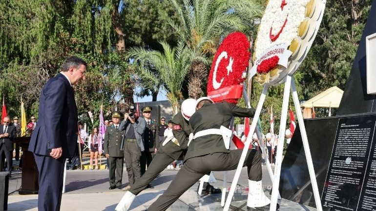 KKTCde Kıbrıs Barış Harekatının 52. yılı törenle anıldı