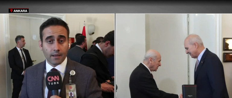 Terörsüz Türkiye süreci | Meclis Başkanı Kurtulmuş, MHP lideri Bahçeli’yi ziyaret etti