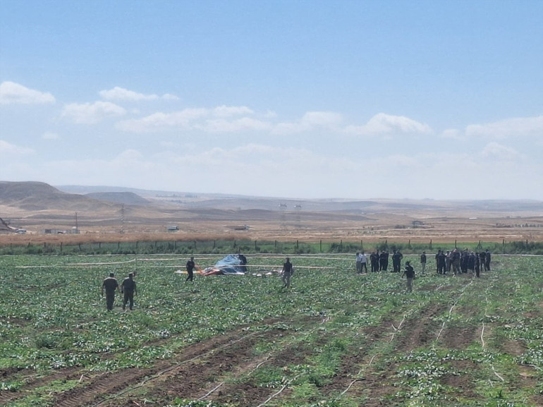 Son dakika... Ankarada eğitim helikopteri düştü: 1 can kaybı, 1 yaralı