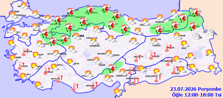  Çok kuvvetli yağış geliyor