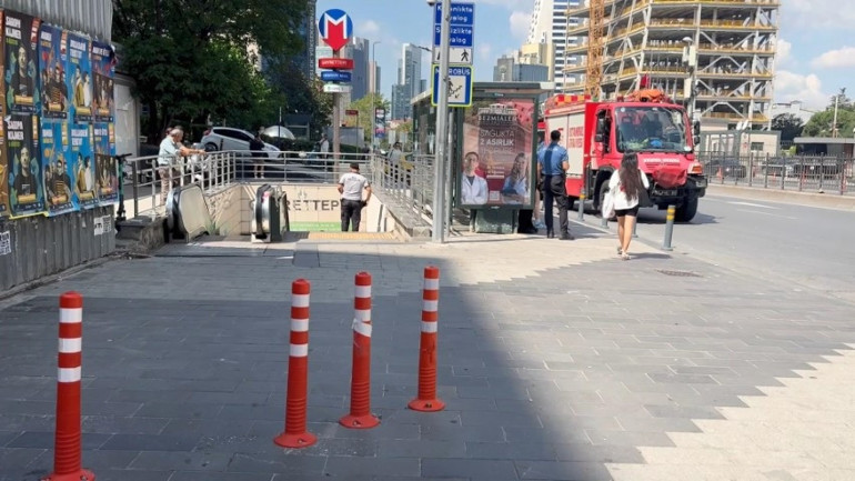 İstanbulda görme engelli vatandaş metro raylarına düştü