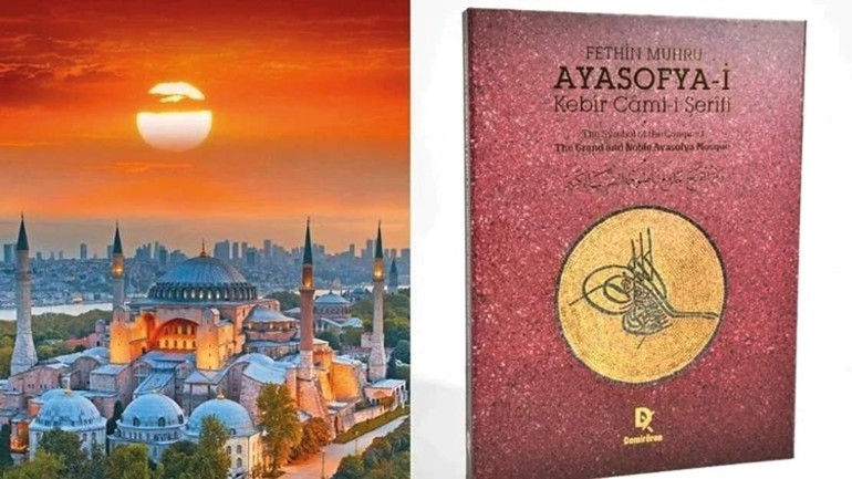 Ayasofya’ya saygı kitabı
