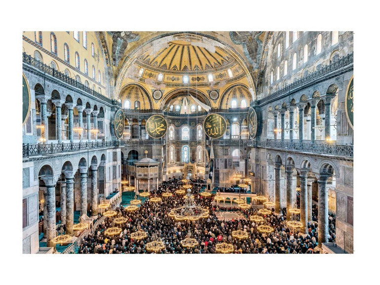 Ayasofya’ya saygı kitabı