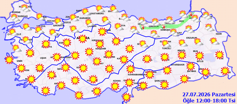 Sıcaklıklar yükselmeye başlıyor
