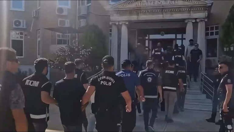 39 şüpheli tutuklandı