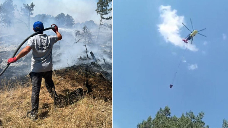 Muğla, Antalya, Balıkesir, Kütahya, Çanakkale ve Yalovada orman yangını Seydikemer, Kumluca ve Edremitte bazı evler tahliye edildi