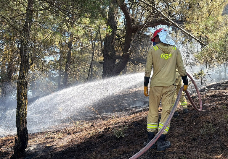 Alevlerle mücadele sürüyor Bakan Yumaklı orman yangınlarındaki son durumu açıkladı: 213 yangın kontrol altına alındı... 10 il için kritik uyarı