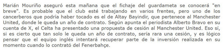 Altay Bayındıra teklif var Gözler ManUda