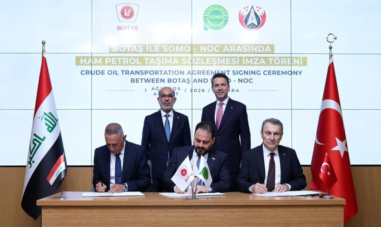 Bakan Bayraktar duyurdu Stratejik ham petrol boru hattı anlaşması imzalandı