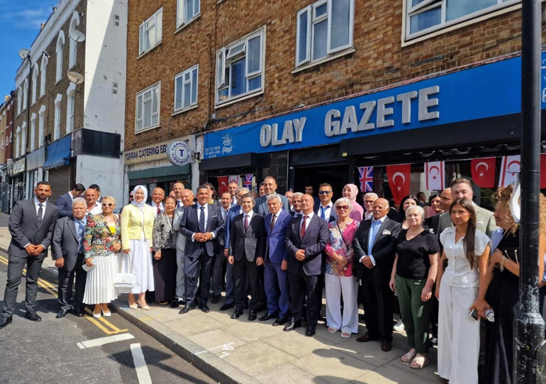 Londra’da Türkçe konuşan toplumun sesi Olay Gazetesi’nden anlamlı buluşma
