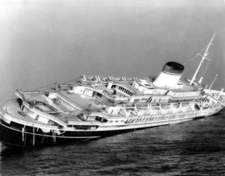 1950’lerin Titaniki: Lüks yolcu gemisi Andrea Dorianın son seferinde yaşanan facia