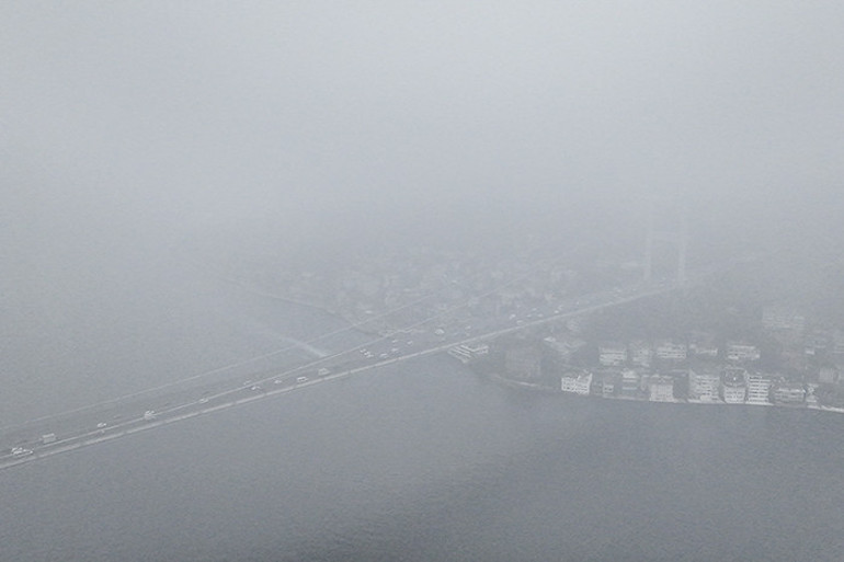 İstanbul’da sabah saatlerinde sis etkili oldu