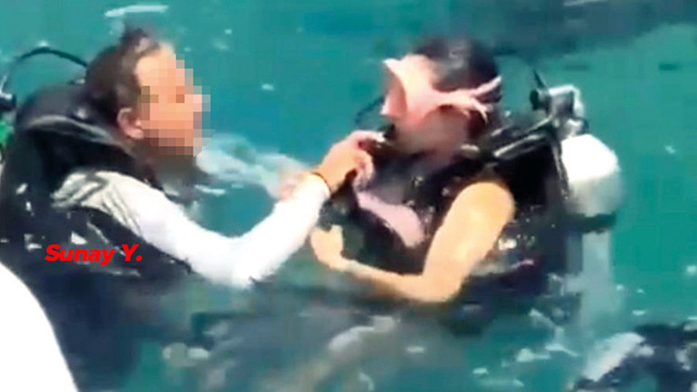 Ölümlü dalışın sanığı yine suda