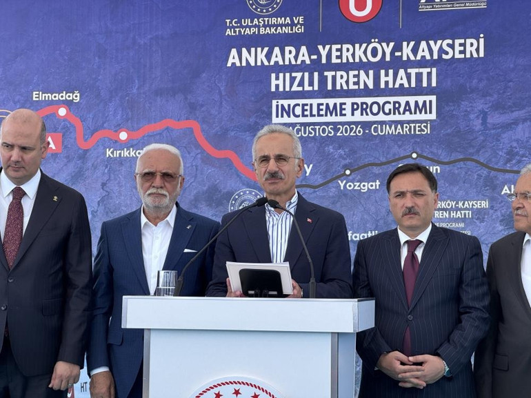 7 saatlik yol 1 saat 45 dakikaya düşecek Dev projenin yüzde 50si tamam
