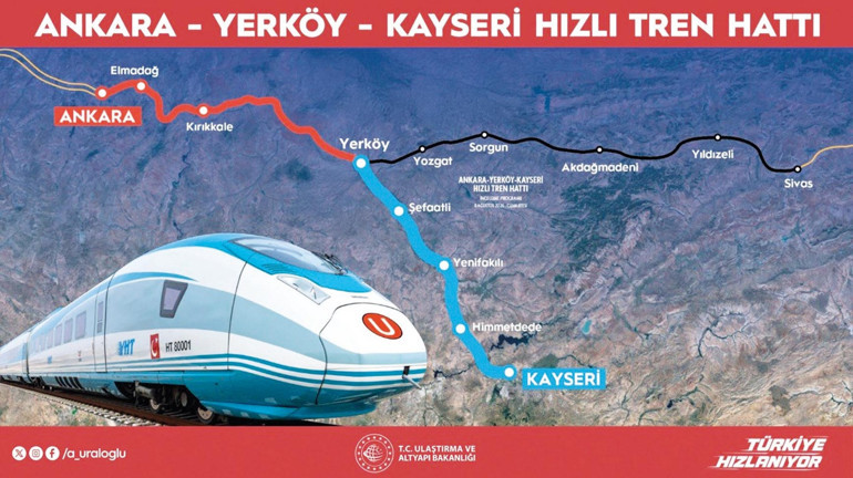 ‘Kayseri-İstanbul arası yolculuk 5 saate düşecek’