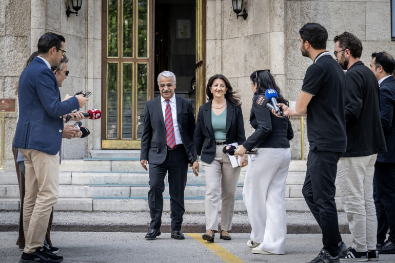 Cumhurbaşkanı Erdoğan DEM Parti heyetini kabul etti