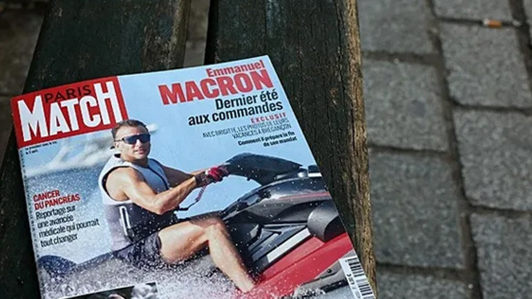 Macron paparazzilere yakalandı: Fransada infial yaratan görüntüler