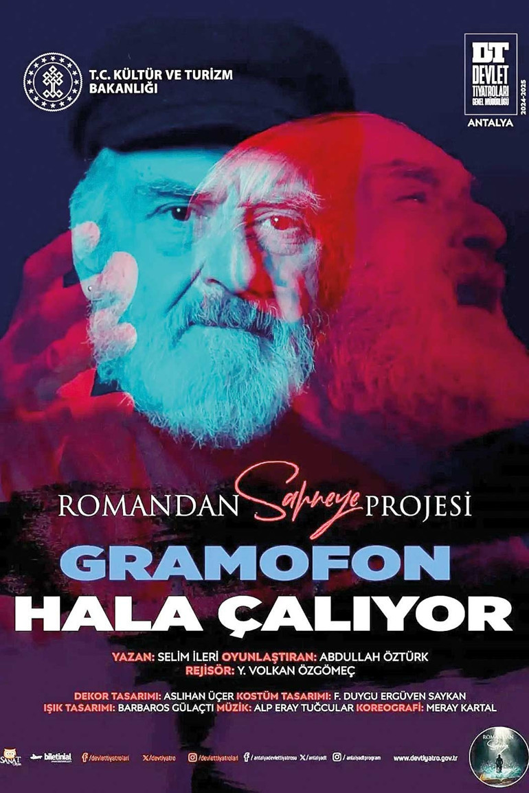 Raylardan sahneye son istasyon perde