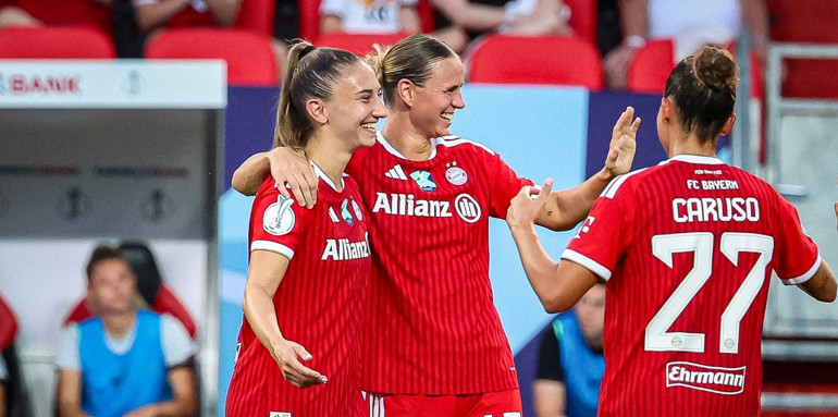 Bayern kadınları Süper Kupa’yı yine kazandı
