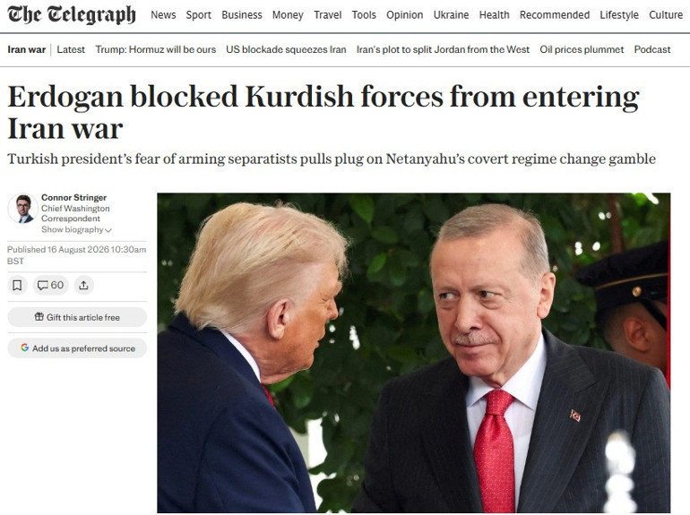 Netanyahunun İran planını Cumhurbaşkanı Erdoğan bozdu