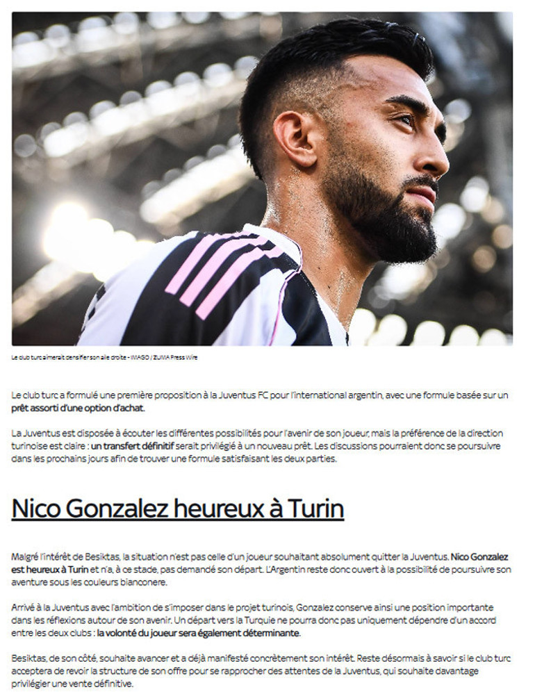 Beşiktaştan Juventusa teklif Transfer kararı ortaya çıktı