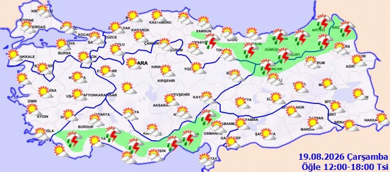 İstanbul başta olmak üzere yurdun tamamında etkili olacak: Meteoroloji tarih verdi Çifte sıcak hava dalgası geliyor