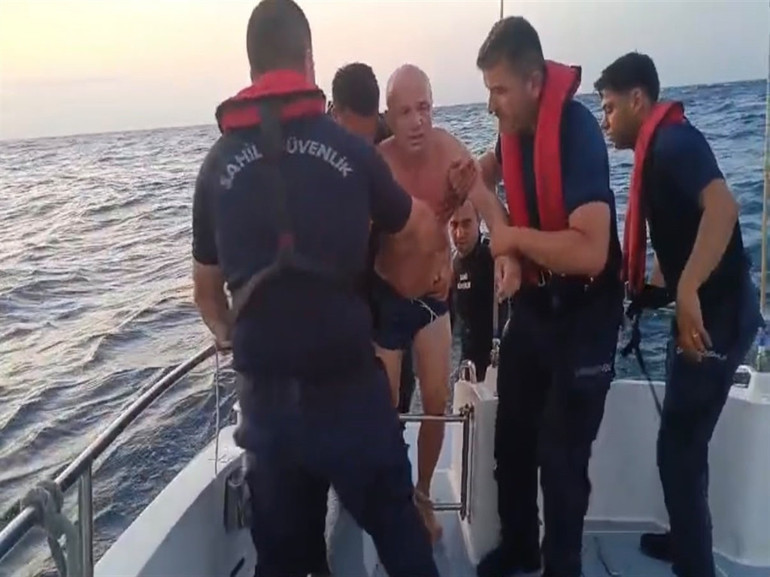 Baba ve kızı saatlerce kabusu yaşadı