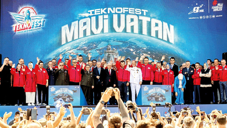 Teknofest’te Mavi Vatan görkemi