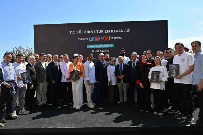 Maviyle yeşilin buluştuğu Ordu’da Türkiye Kültür Yolu Festivali zamanı